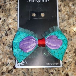 Little Mermaid Hair Bow